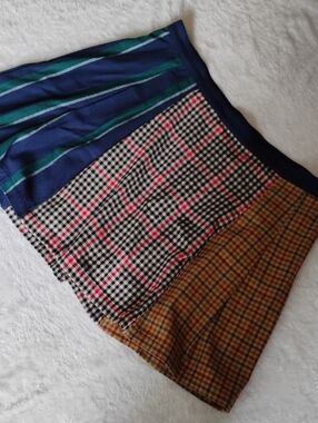 Rowing Blazers For Target Multi Print Plaid Stripe Skirt